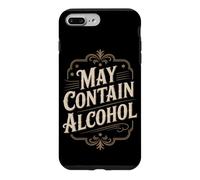 Carcasa para iPhone 7 Plus/8 Plus Puede Contener Alcohol Refranero Divertido Fiesta Alcohol