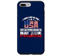 Carcasa para iPhone 7 Plus/8 Plus Puede Vivir en los EE.UU. Mi Historia comenzó en Polonia Polaco Divertido
