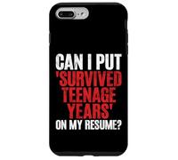 Carcasa para iPhone 7 Plus/8 Plus ¿Puedo Poner los años de adolescencia sobrevividos en mi currículum Adolescente
