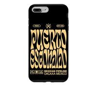 Carcasa para iPhone 7 Plus/8 Plus Puerto Escondido Surf Mexican Pipeline Retro Gráfico