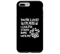 Carcasa para iPhone 7 Plus/8 Plus Quédate en casa con mi Perro