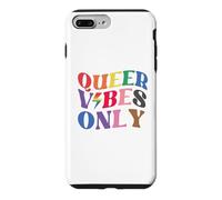 Carcasa para iPhone 7 Plus/8 Plus Queer Vibes Only Gay Pride Month LGBTQ Rainbow Pride Lesbian