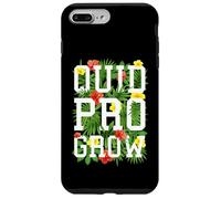 Carcasa para iPhone 7 Plus/8 Plus Quid Pro Grow Gardener - Flores de jardín con Texto Floral