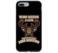 Carcasa para iPhone 7 Plus/8 Plus Quién Necesita un Gimnasio Caza Ciervos Cazador de Humor
