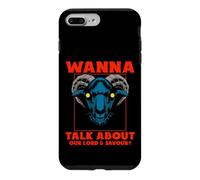 Carcasa para iPhone 7 Plus/8 Plus ¿Quieres Hablar de Nuestro Señor? Satanic Goat Baphomet