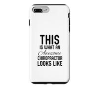 Carcasa para iPhone 7 Plus/8 Plus Quiropráctico Quiropráctico Columna Vertebral Doctor Chiro Coworker