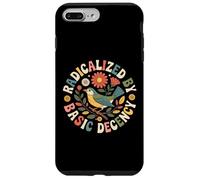 Carcasa para iPhone 7 Plus/8 Plus Radicalizado por Basic Decency Retro Bird Peace Women