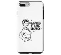 Carcasa para iPhone 7 Plus/8 Plus Radicalized by Basic Decency Cita Feminista Retro