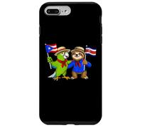 Carcasa para iPhone 7 Plus/8 Plus Raíces Puertorriqueñas-Costarricenses Bandera Puerto Rico