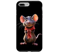 Carcasa para iPhone 7 Plus/8 Plus Rata Ratón Simpático Roedores Ratón Enano Ratas Pequeñas