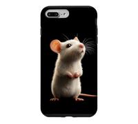 Carcasa para iPhone 7 Plus/8 Plus Rata Ratón Simpático Roedores Ratón Enano Ratas Pequeñas