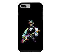Carcasa para iPhone 7 Plus/8 Plus Rave President Abe Lincoln Tocando Guitarra gráfica EDM Art