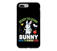 Carcasa para iPhone 7 Plus/8 Plus Ready To Learn Bunny Back To School 2026 Estudiante Niños Niñas
