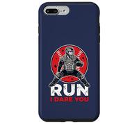 Carcasa para iPhone 7 Plus/8 Plus Recogedor de béisbol Vintage Go Ahead Run I Dare You, Divertido para niños