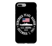 Carcasa para iPhone 7 Plus/8 Plus Recuerde Pearl Harbor 7 de diciembre de 1941 U.S.S. Arizona BB39