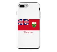 Carcasa para iPhone 7 Plus/8 Plus Recuerdo de la Bandera de Ontario Canadá