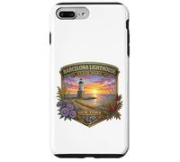 Carcasa para iPhone 7 Plus/8 Plus Recuerdo de la Novedad del Parque estatal del Faro de Barcelona de Nueva York