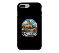 Carcasa para iPhone 7 Plus/8 Plus Recuerdo Retro de Quebec de Canadá/Quebec