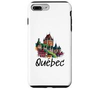 Carcasa para iPhone 7 Plus/8 Plus Recuerdo Retro de Quebec de Canadá/Quebec