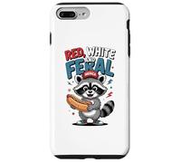 Carcasa para iPhone 7 Plus/8 Plus Red White and Feral