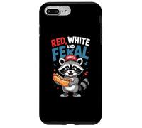 Carcasa para iPhone 7 Plus/8 Plus Red White and Feral T