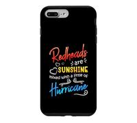 Carcasa para iPhone 7 Plus/8 Plus Redheads Are Sunshine Mixed with A Little Hurricane - Funny