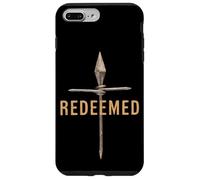 Carcasa para iPhone 7 Plus/8 Plus Redimido Cruz Uñas Fe en Dios Jesús Christian Vintage