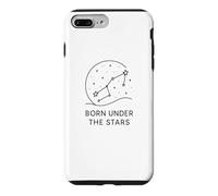 Carcasa para iPhone 7 Plus/8 Plus Regalo de astrología Born Under The Stars para fanáticos