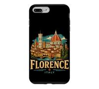 Carcasa para iPhone 7 Plus/8 Plus Regalo de Recuerdo de Viaje Vintage de Florencia, Italia