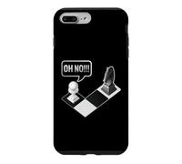Carcasa para iPhone 7 Plus/8 Plus Regalo Divertido para Jugador de ajedrez Oh No Springer