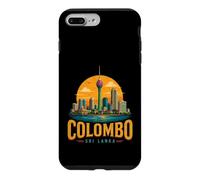 Carcasa para iPhone 7 Plus/8 Plus Regalo histórico de Recuerdo de Viaje Vintage a Colombo, Sri Lanka
