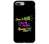 Carcasa para iPhone 7 Plus/8 Plus Regalo para animadoras Cheer Cheer Loud Shine Bright
