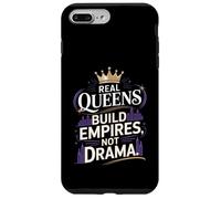 Carcasa para iPhone 7 Plus/8 Plus Reinas Reales construyen imperios, no Drama