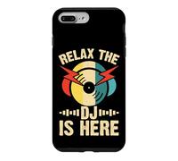 Carcasa para iPhone 7 Plus/8 Plus Relax The DJ Is Here Retro Vinyl DJ
