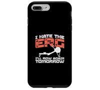 Carcasa para iPhone 7 Plus/8 Plus Remo Divertido con Texto en inglés I Hate The Erg I'Ll Row Again Tomorrow