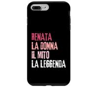 Carcasa para iPhone 7 Plus/8 Plus Renata La Donna Il Mito La Leggenda Festa di Compleanno