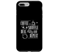 Carcasa para iPhone 7 Plus/8 Plus Repetir la Oferta de café barajar Cartas Divertidas distribuidores de Casino
