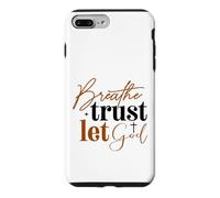 Carcasa para iPhone 7 Plus/8 Plus Respira Confianza Deja Que Dios Fe Cristiana