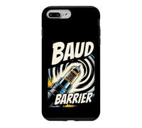 Carcasa para iPhone 7 Plus/8 Plus Retro Computer Baud Barrier Vintage Dial Up Modem Graphic