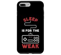 Carcasa para iPhone 7 Plus/8 Plus Retro Gaming - Sleep is For The Weak Gamepad para Gamer Funny