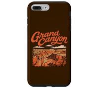 Carcasa para iPhone 7 Plus/8 Plus Retro Grand Canyon National Park Vintage Style 80s