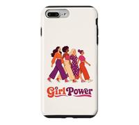 Carcasa para iPhone 7 Plus/8 Plus Retro Groovy Girl Power Feminista Hermandades de Mujeres