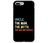 Carcasa para iPhone 7 Plus/8 Plus Retro Vintage Uncle The Man The Myth The Bad Influence