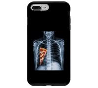 Carcasa para iPhone 7 Plus/8 Plus Rib Cage X-Ray Pizza Slice Funny Food Humor Anatomía