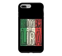 Carcasa para iPhone 7 Plus/8 Plus Ridateci La Lira Nostalgia Italiana Prima Repubblica