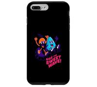 Carcasa para iPhone 7 Plus/8 Plus Ride The Sweet Wave, diseño Retro de neón y Frutas para Surf