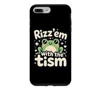 Carcasa para iPhone 7 Plus/8 Plus Rizz Em' with The Tism Awesome Autism Aware Charming Teas