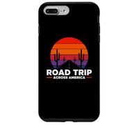 Carcasa para iPhone 7 Plus/8 Plus Road Trip America Family Trip 50 State Borders USA America
