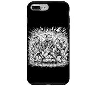 Carcasa para iPhone 7 Plus/8 Plus Rock and Roll Rats Guitarrista Vintage Concierto de música Rock