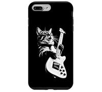 Carcasa para iPhone 7 Plus/8 Plus Rock Cat Playing Guitar - Funny Guitar Cat